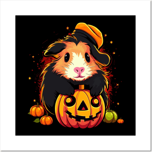 Guinea Pig Halloween Posters and Art